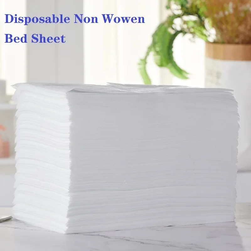 

80pcs 80x180cm Disposable Bed Sheets Bedroom Massage Table Sheets Beauty Salon Spa Travel Hotel Non-woven Fabric Sheet