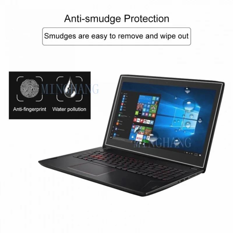 M    Laptop HD Tempered Glass Screen Protector, Anti-Glare, 16:9, Easy Fit