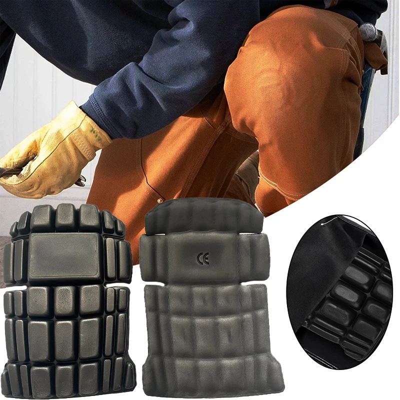 1pair Industrial Leg Protection Workplace Knee Pad Insert Type Comfortable Construction Site For Working Trouser EVA Crashproof