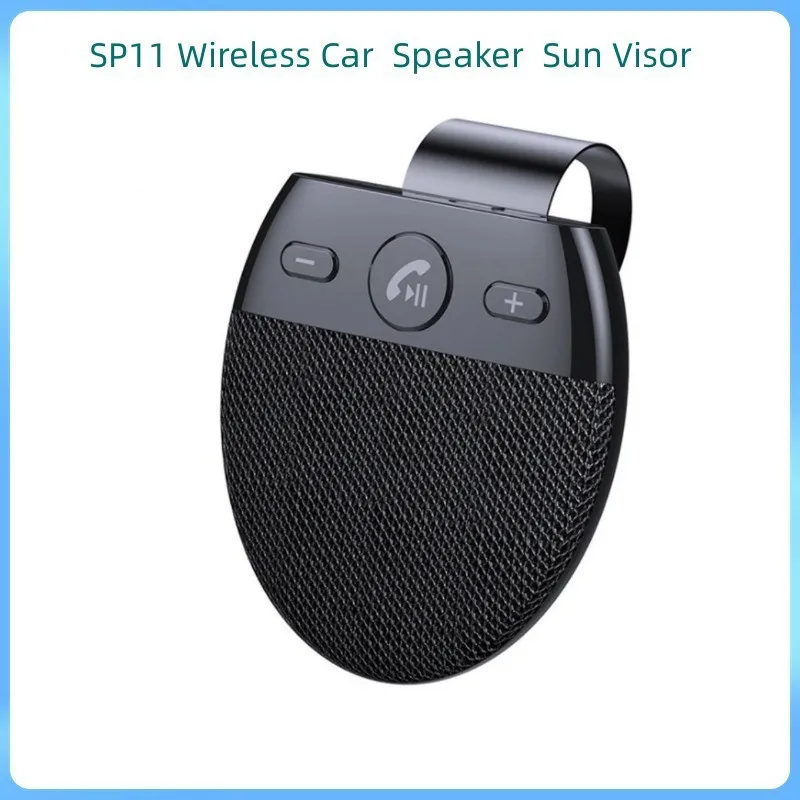 

Sunshade Car Bluetooth Speaker SP11 Car Bluetooth Hands-free Call Phone Speaker 5.0 Bluetooth Speaker