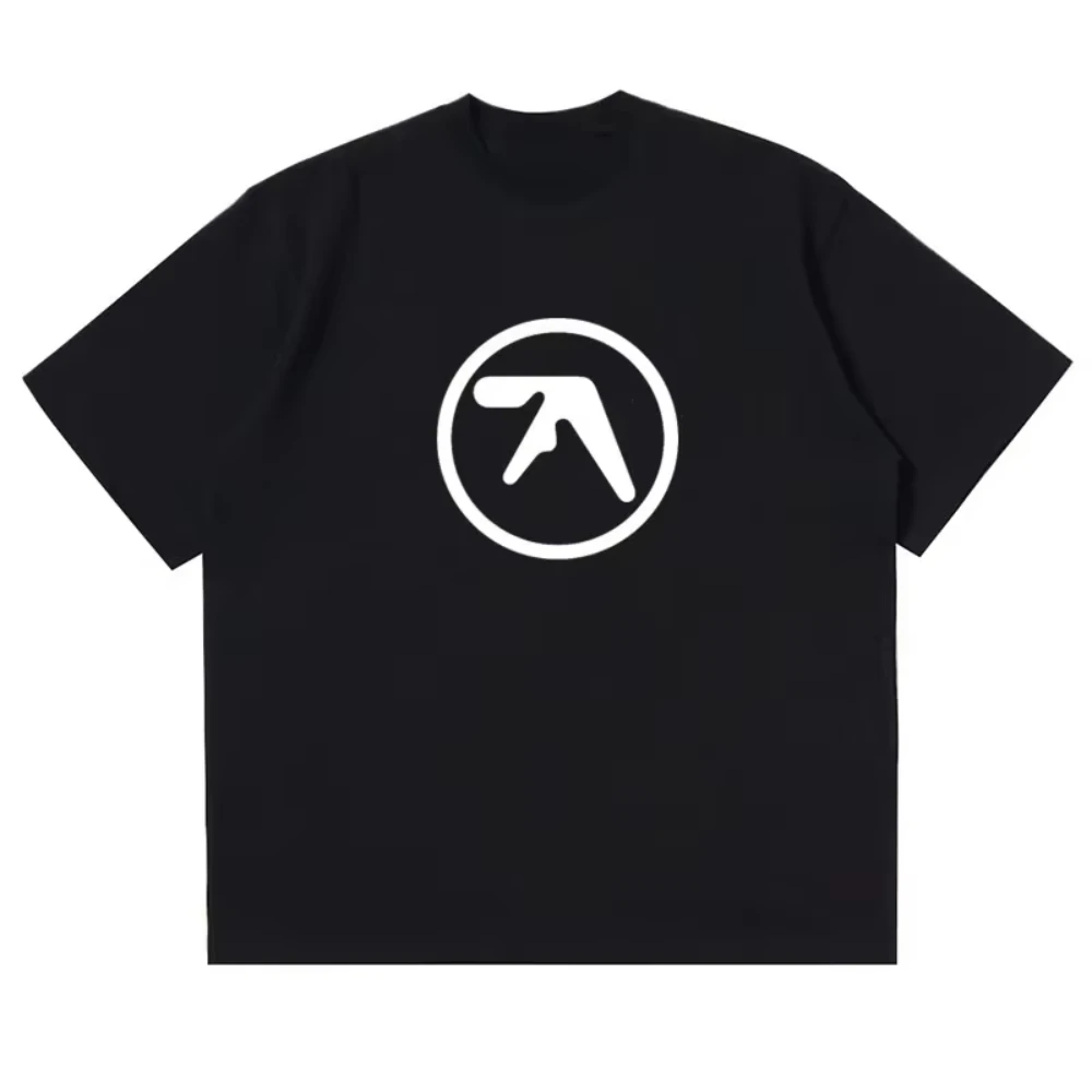 

Новинка 2025, Aphex Twin, новая горячая футболка в корейском стиле Y2k, уличная одежда, графический корейский модный принт, винтажные топы в стиле Харадзюку, футболки большого размера