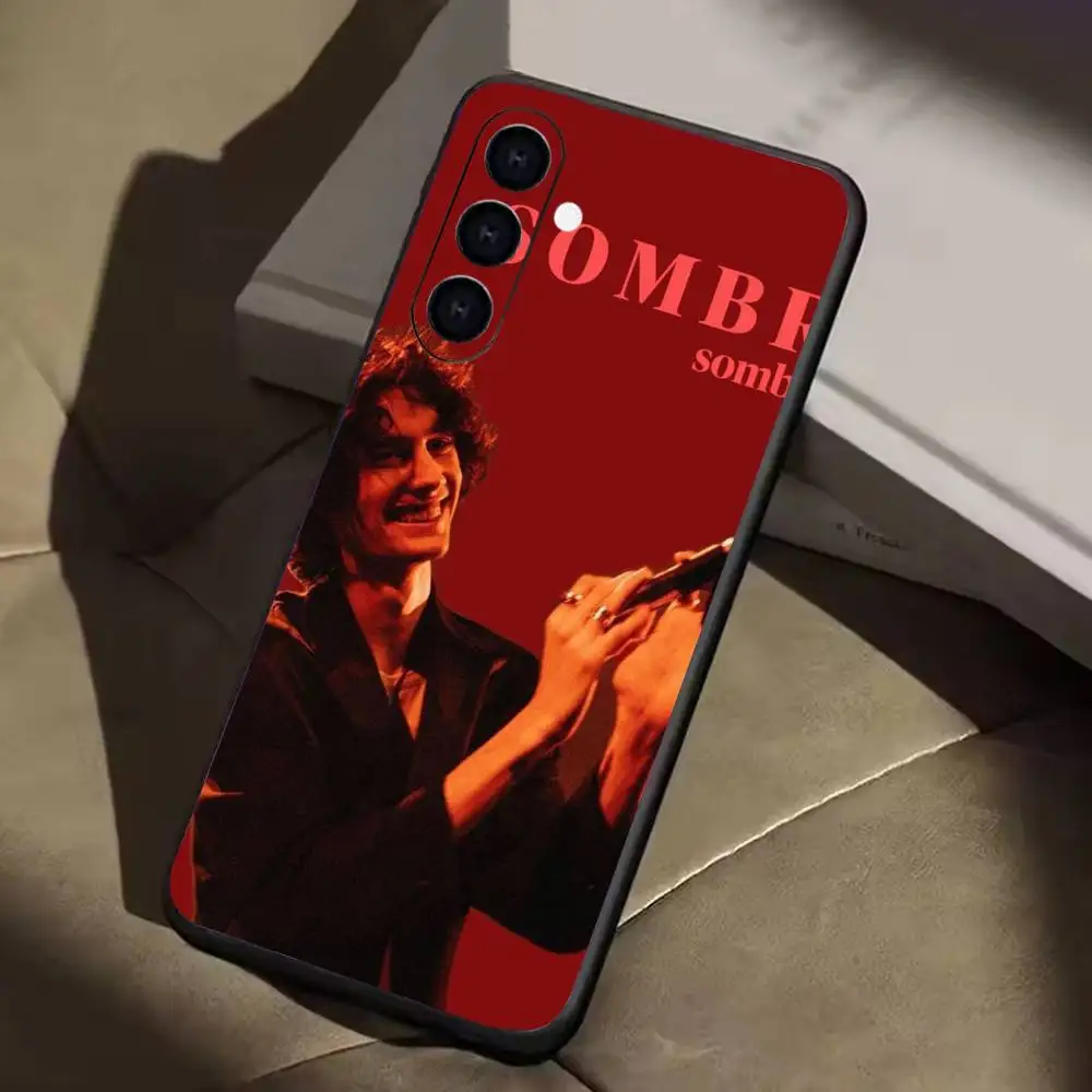 H-Homewrecker S-Sombr Singer Phone Case Black Silicone Soft For Samsung Galaxy A73,A72,A71,A70,A53,A52,A51
