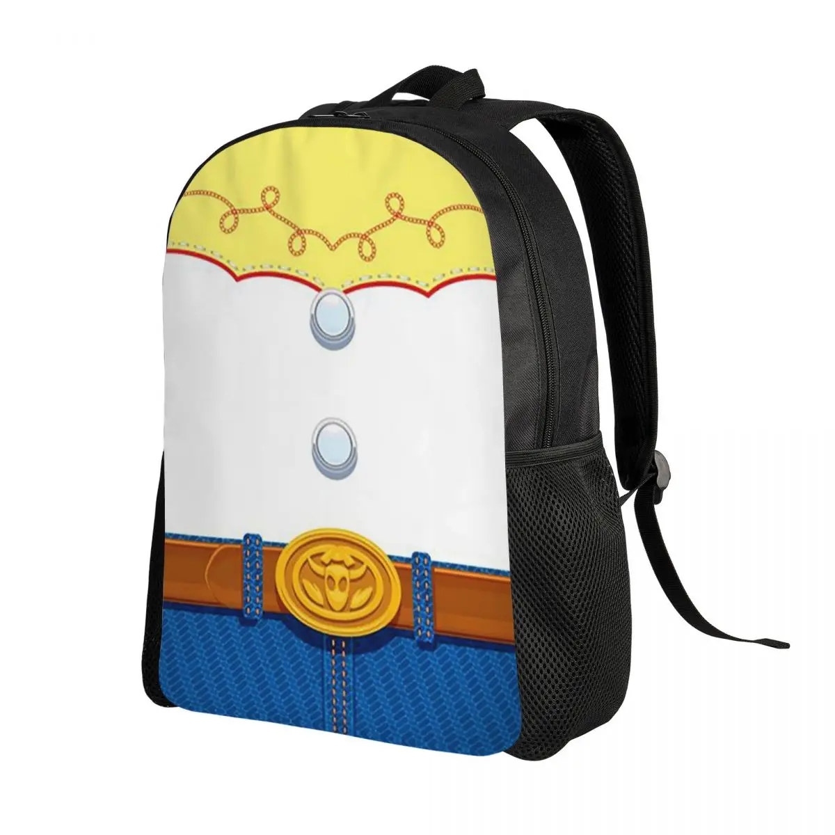 Custom Toy Story Jessie's Cowgirl Outfit Travel Backpack Men Women School Computer Bookbag College Student Daypack Bags