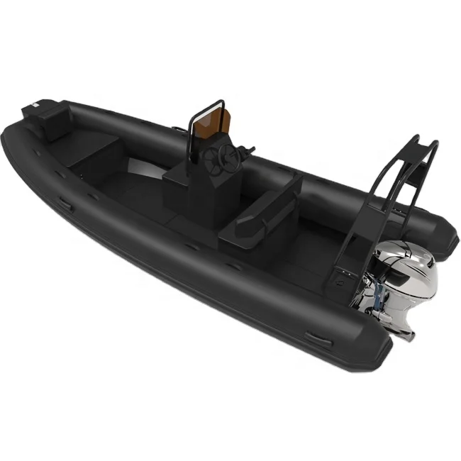جودة عالية 16ft Orca PVC/Hypalon/Orca Rigid الألومنيوم RIB 480 قوارب التجديف القابلة للنفخ للبيع #6
