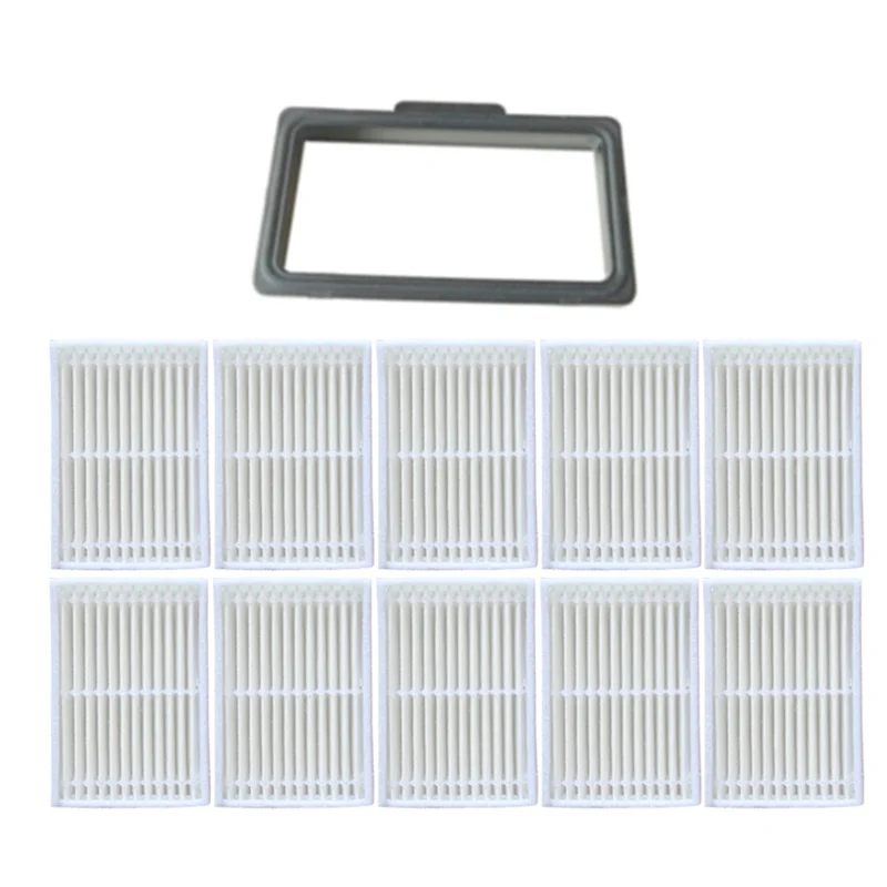 Robot Stofzuiger Hepa Filter Frame Rubber Afdichtingen Voor Menuett 800-262 Smart Robotic Stofzuiger Onderdelen Accessoires