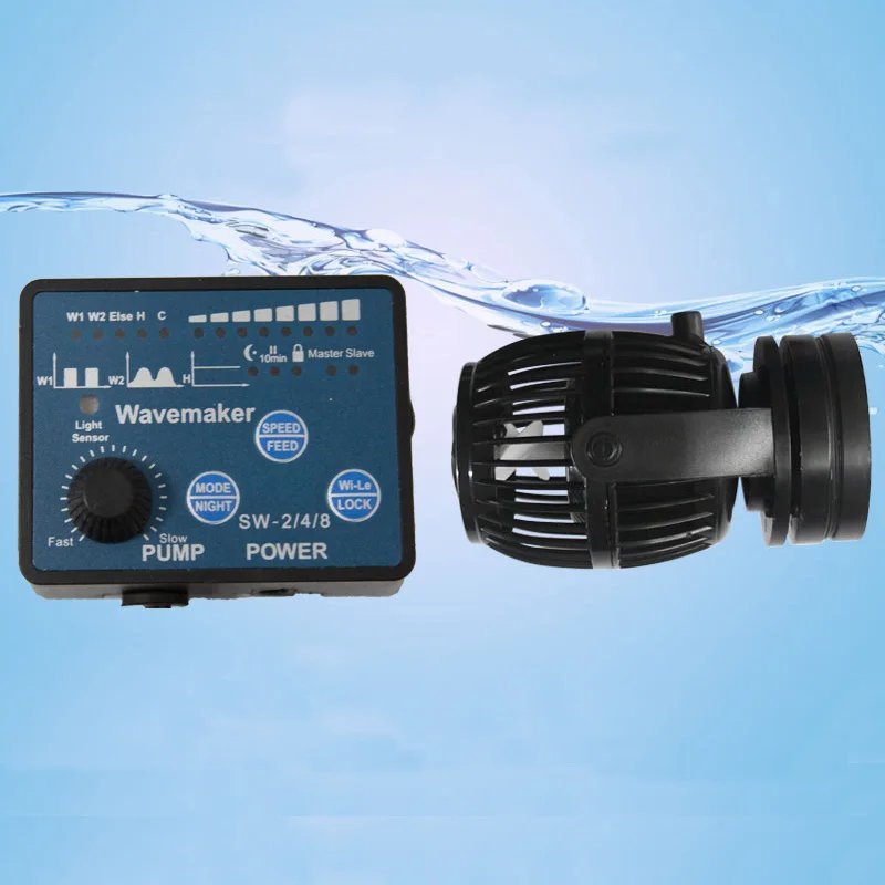 

Jebao Smart Aquarium Wave Maker Water Pump SW-2 RW-4 Submersible Pumps For Fish Tank Marine Coral Reef Aquariums Accessories