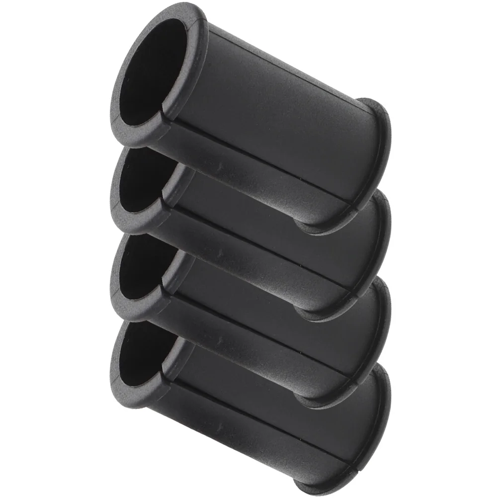 

4 Pcs Black Microphone Spacer Rubber Tube Washer -NV1 - 190P 280 198P Shock Mount Sleeve Practical Reliable Easy Use