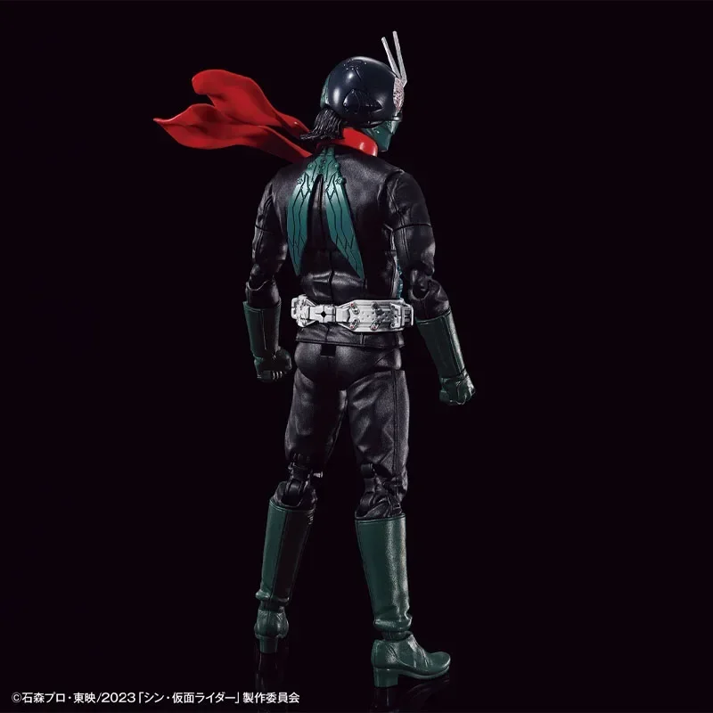 Bandai Genuine Figure Masked Rider Model Kit Figure-rise Standard Shin Masked Rider Collection Assembly Model Action Figure Toys