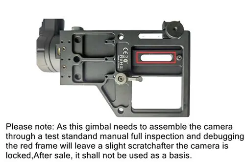 Tarot 360 Verstelbare 3-As Slr Camera Gimbal Tl3w01 Voor Vlucht Platform Luchtfotografie