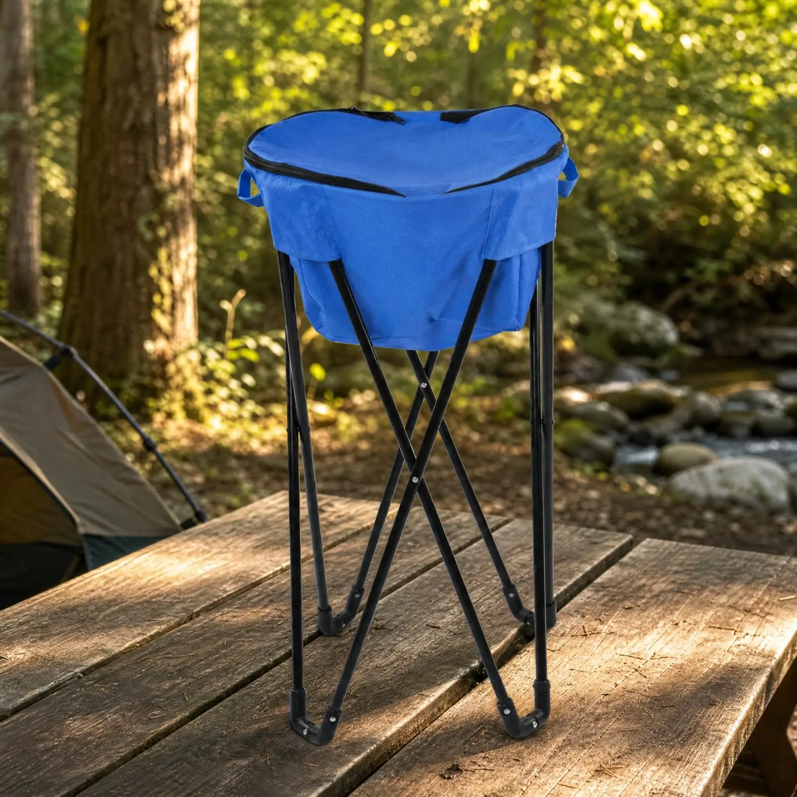 Cold Storage Insulated Bag Portable Folding Design Waterproof Oxford for Outdoor Tailgate