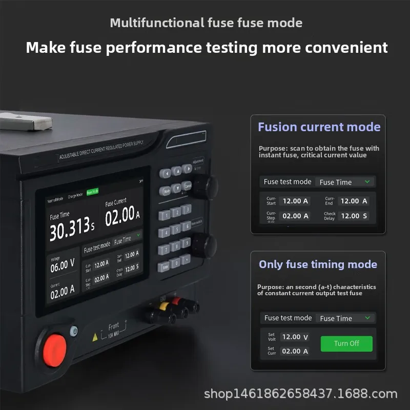High power adjustable DC power supply voltage regulation charging programmable numerical control maintenance DP3020PL