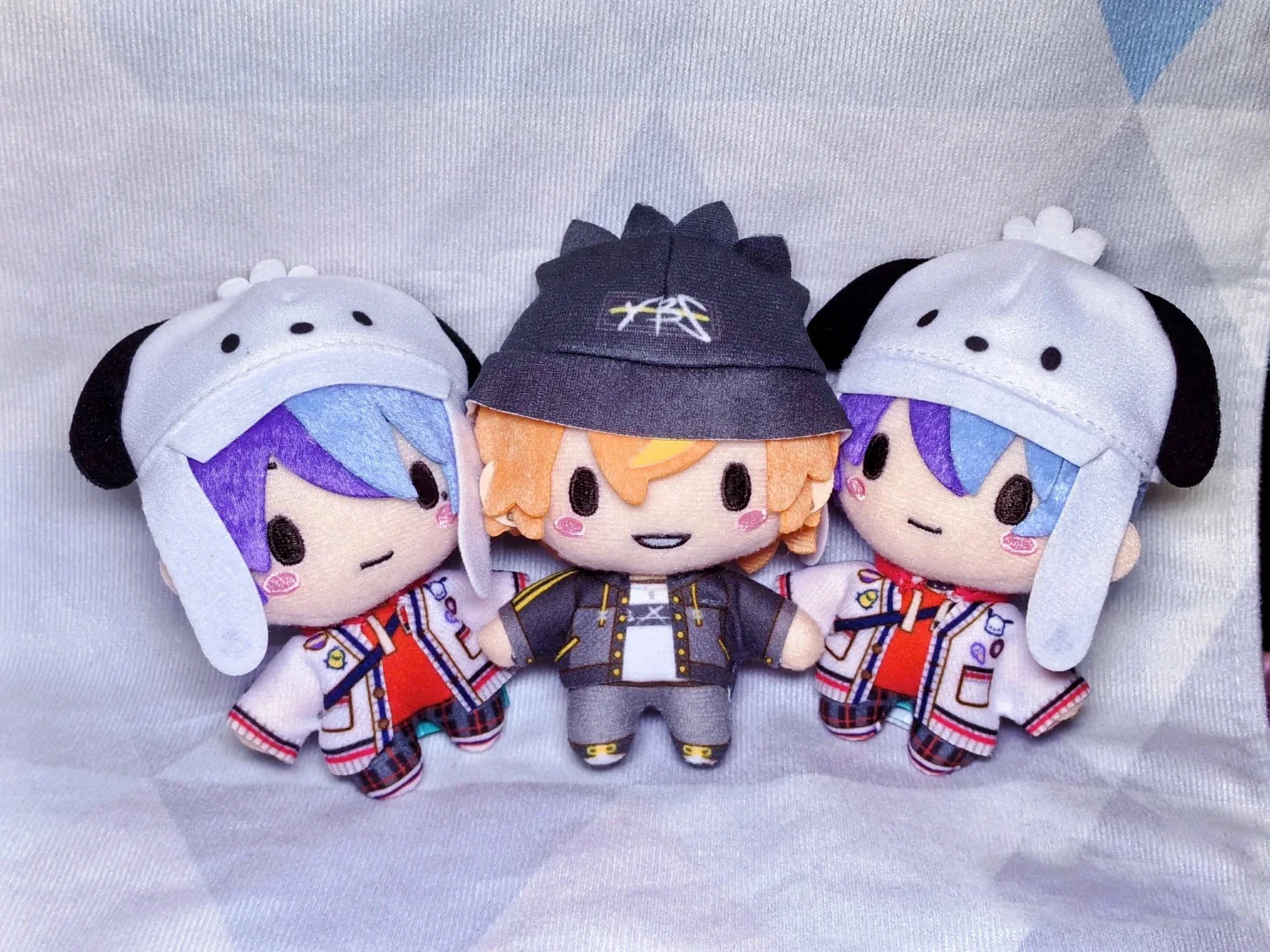 10 cm Pjsk Plüschtier Schlüsselanhänger Projekt Sekai Shinonome Akito Gefüllte Plüschpuppe Aoyagi Toya Anhänger Rucksack Tasche Dekor Geschenk – Detail 1
