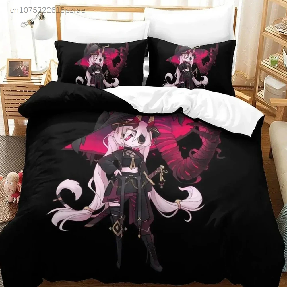 Soulfire Demons Bedding Set Printed Bed Set With Pillowcase Bed Duvet Cover Soft Queen King Size Bedclothes Home