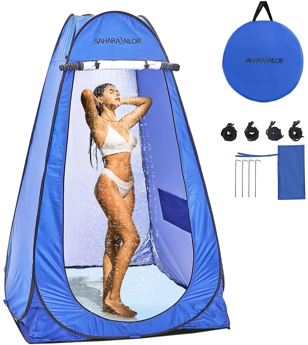 

STLF Sailor Portable Outdoor Shower Tent Great Camper Accessory Privacy Tent for Dressing Similar Home Bathroom Pop-up Design Ca