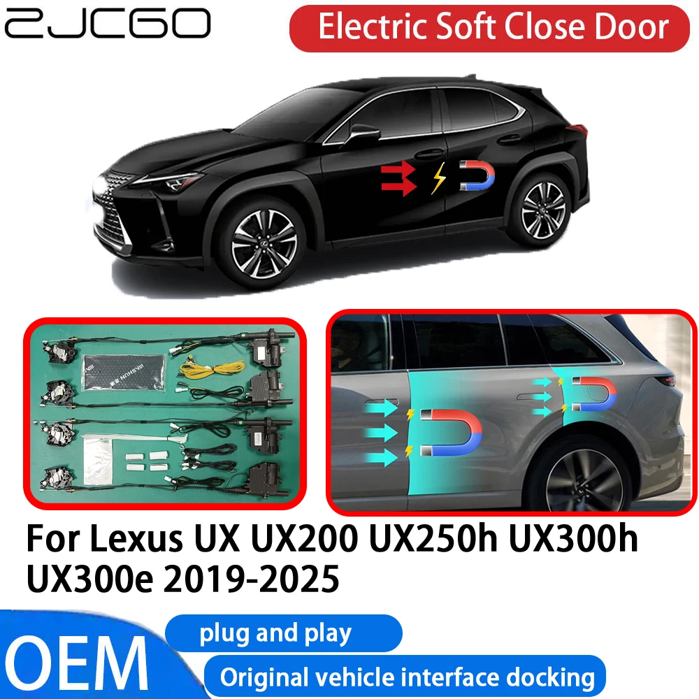 

for Lexus UX UX200 UX250h UX300h UX300e 2019-2025 Car Automatic Electric Soft Close Door Closer System OEM Plug and Play