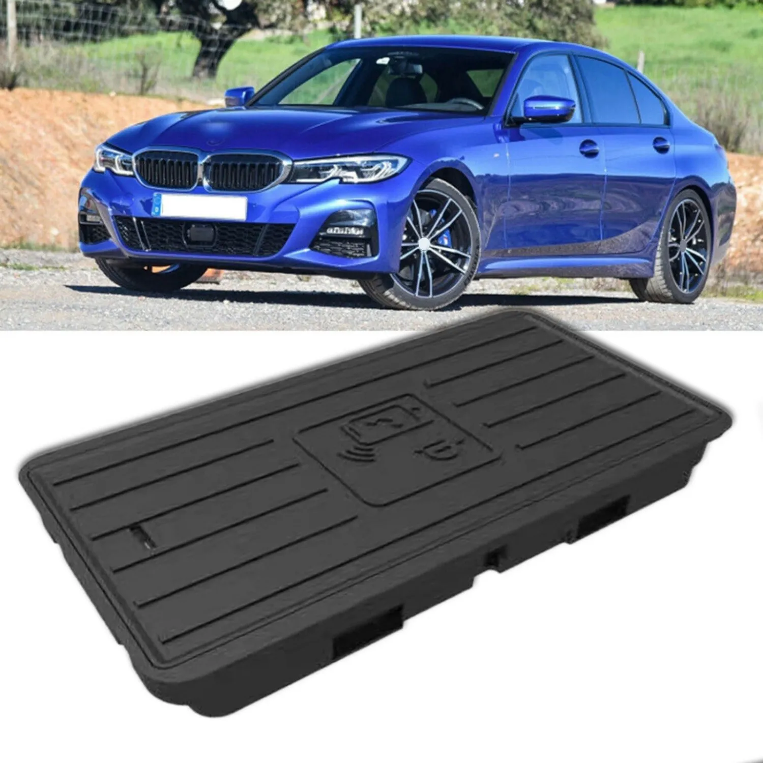 

for BMW 3 Series G20 G28 10W Car Wireless QI Charger Wireless Mobile Charger Charging Plate Accessories for iPhone