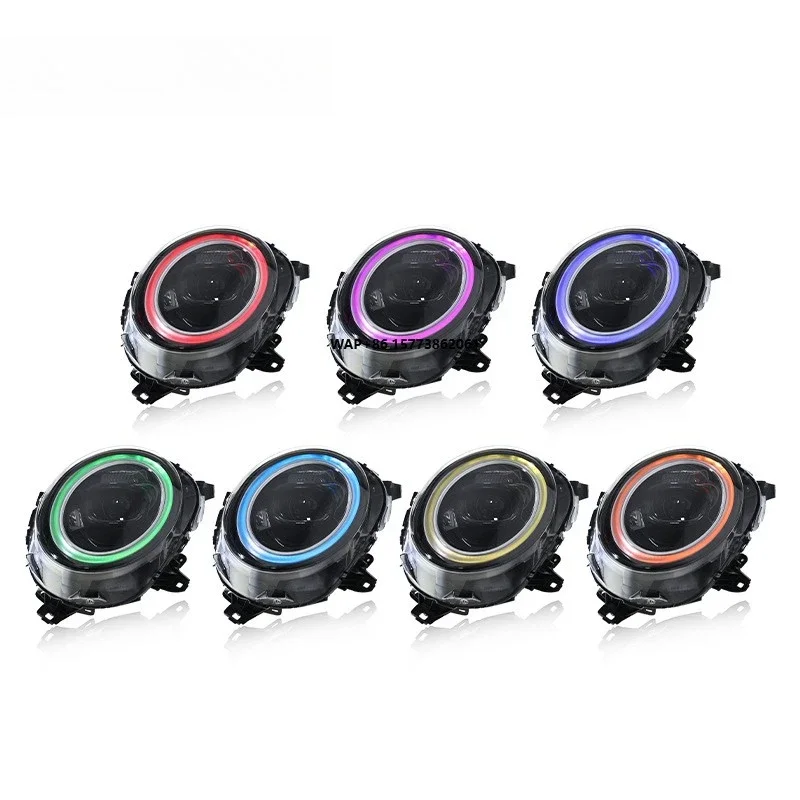 

1 Unit for 14-21 Models of MINI Headlight Assembly Modified with F56F55LED Daytime Running Light Steering Lens