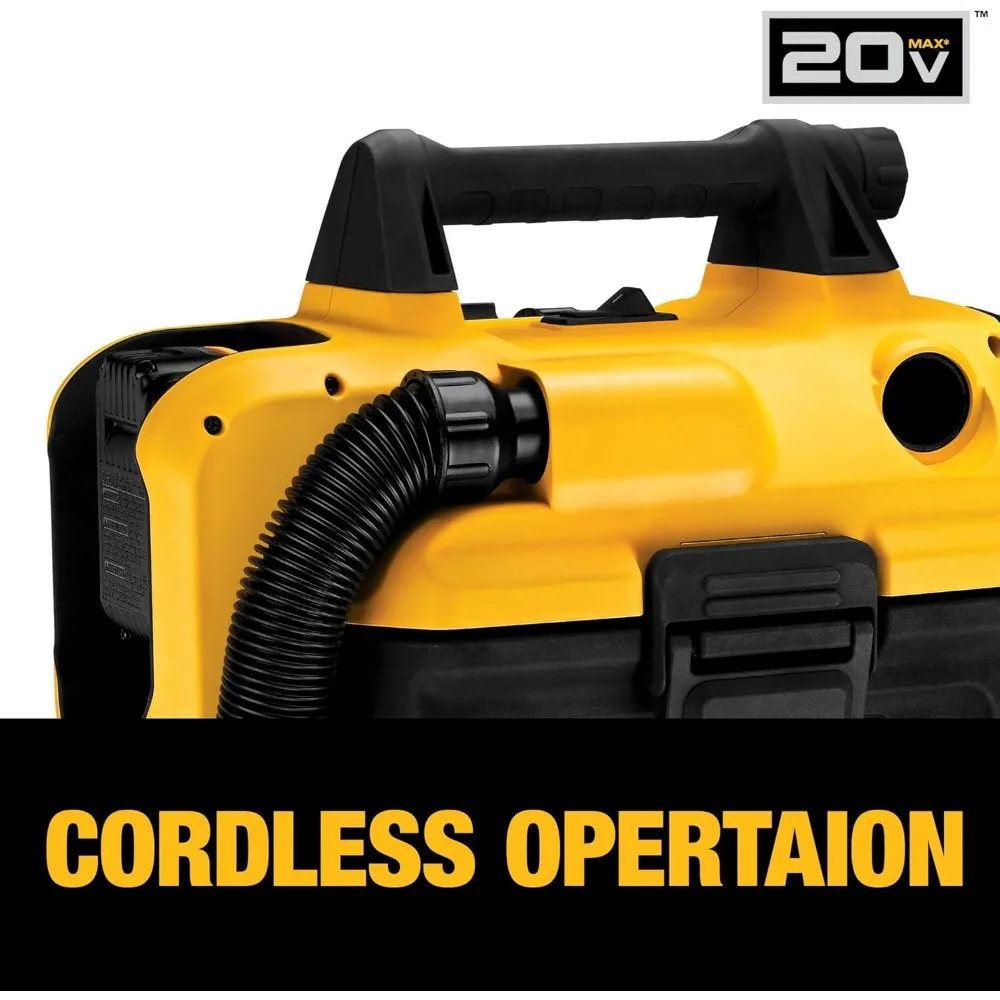 Aspirapolvere da negozio senza fili da 20 V: aspirapolvere portatile umido/secco da 2 galloni, solo utensile