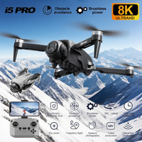 2025 New i5Pro Drones Brushless 8K High-Definition 360°Intelligent Obstacle Avoidance Aerial Photography Foldable Four Axis Toys