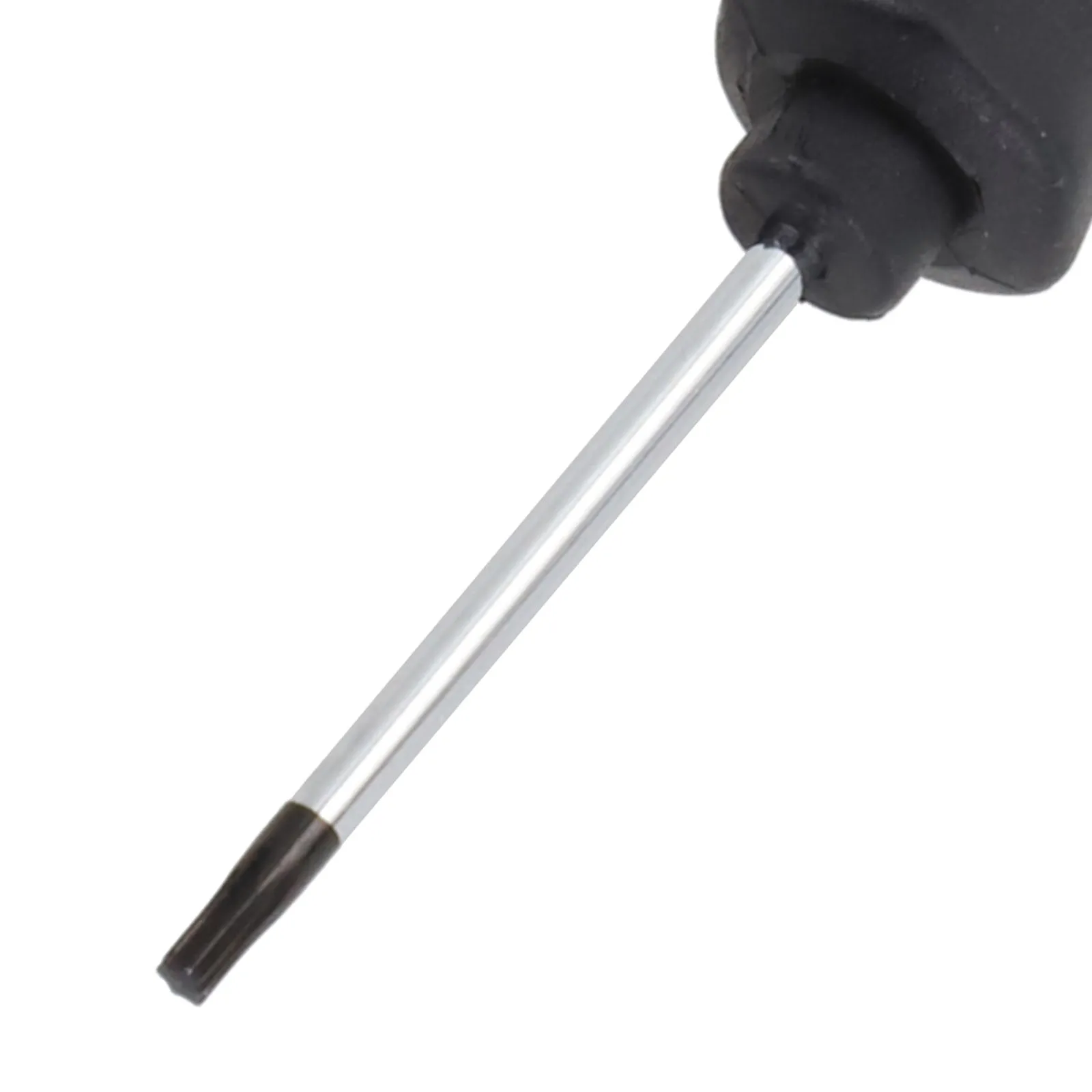 Tournevis hexagonal fleur de prunier Tournevis Torx T6-T10 Poignée anti-brûlure magnétique Outils de réparation manuels Poignée en caoutchouc de 5.3 pouces