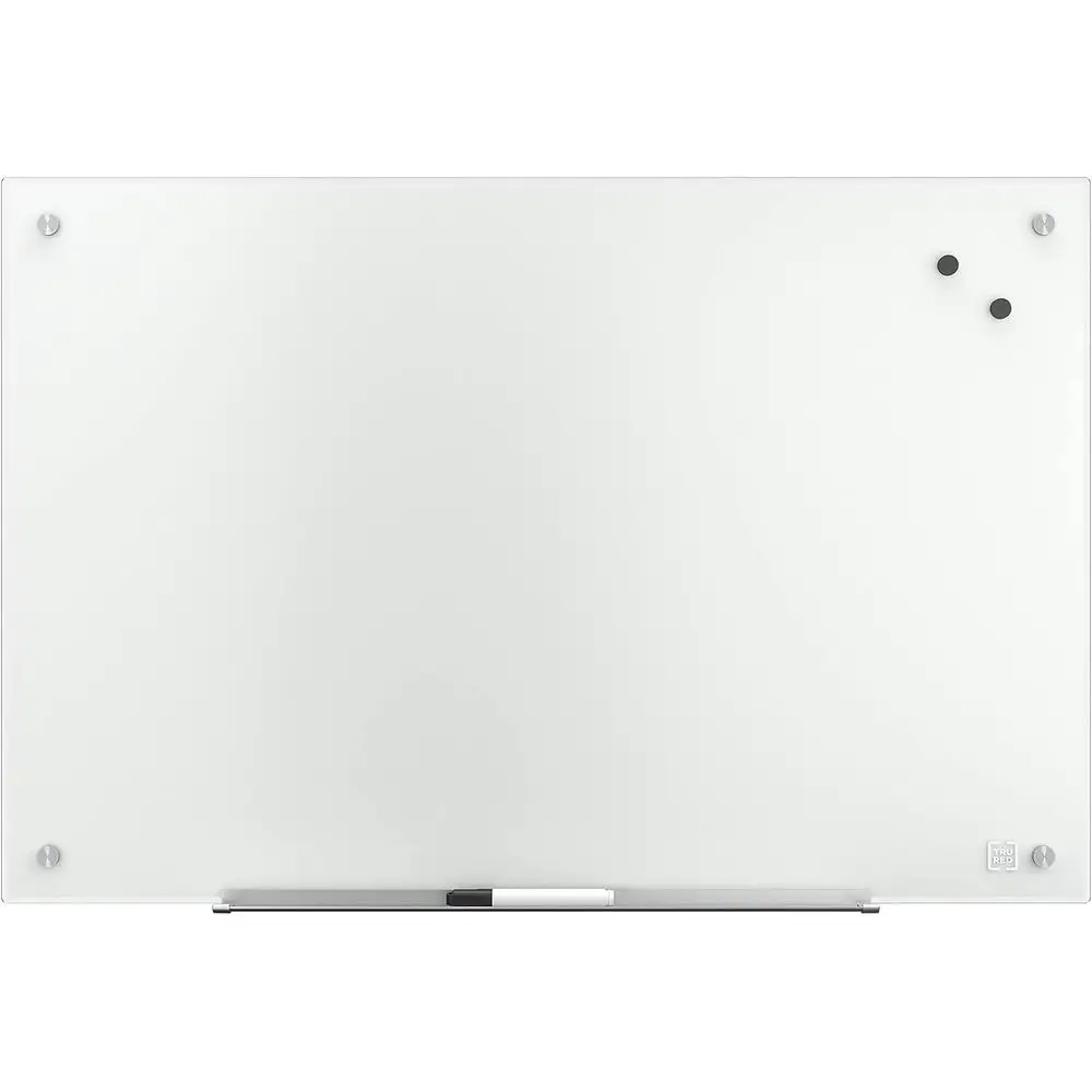 

Tempered Glass Dry Erase Board, White, 3-ft x 2-ft
