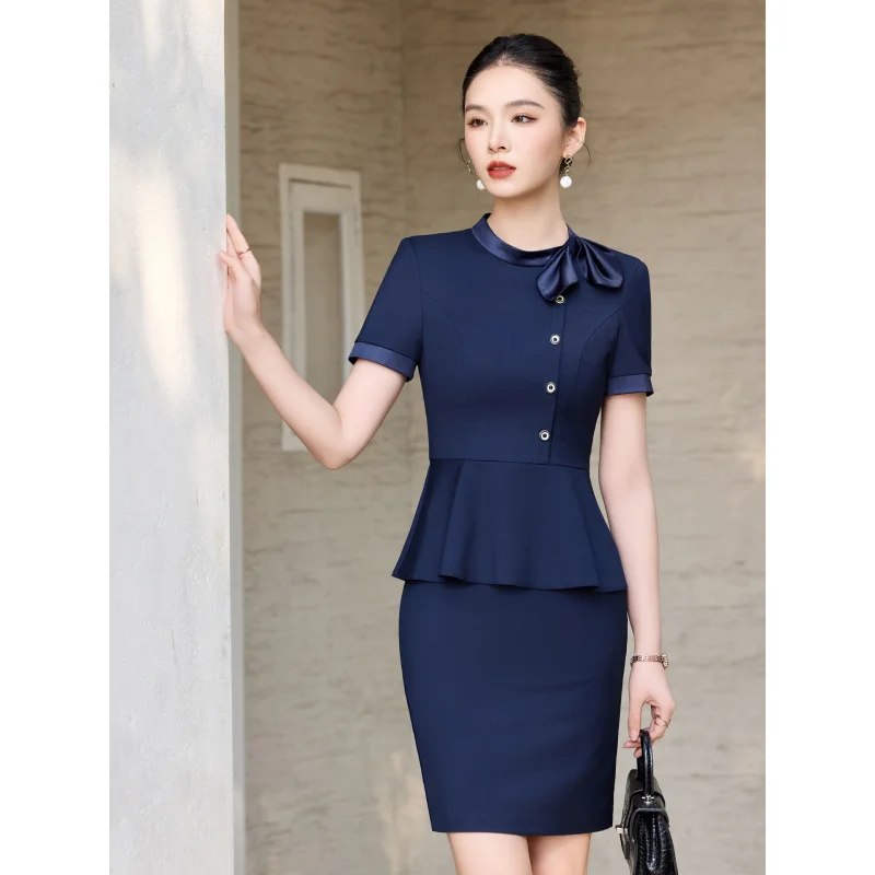 Suit2026New Spring and Autumn Work Skirts for Women, Professional Skirts for Sales Staff, Jewelry Store, and Beautician Uniforms