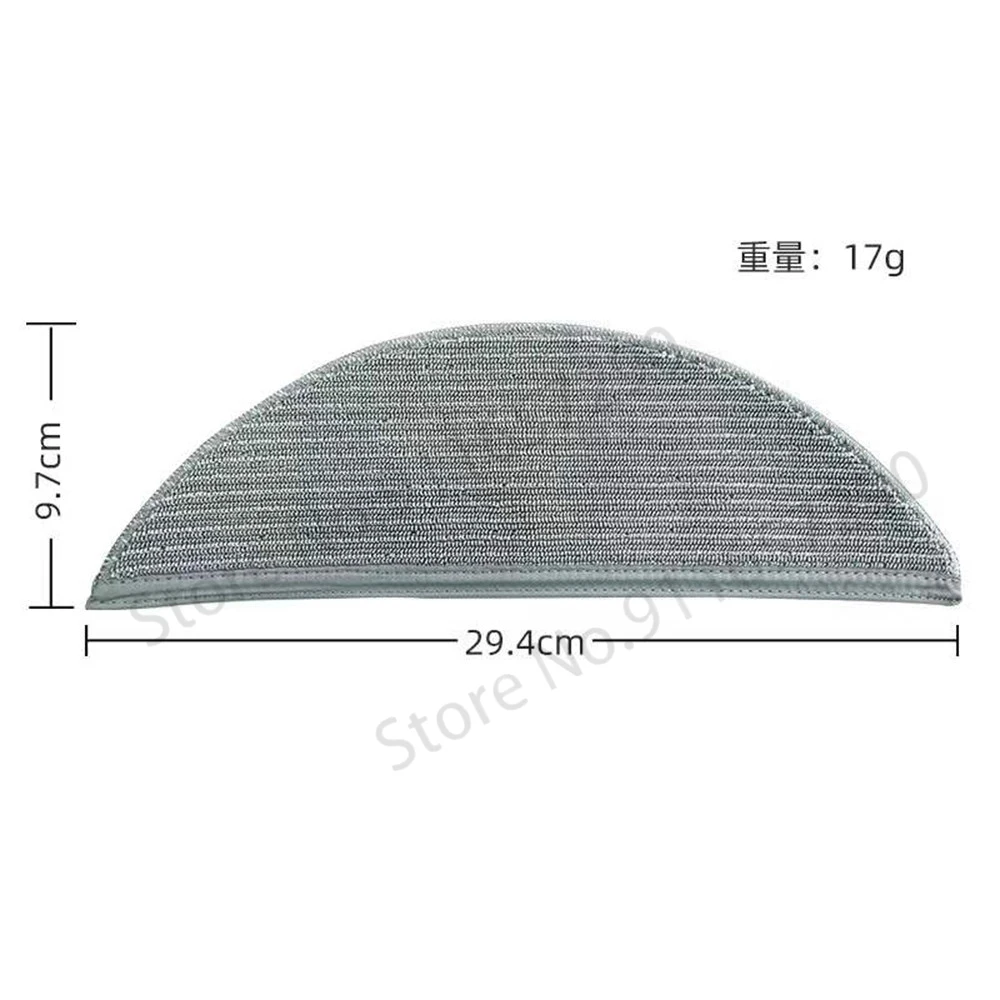 Para xiaomi mijia lydsto r1 r1a robô aspirador de pó de reposição principal escova lateral filtro hepa saco poeira mop pano peças acessórios