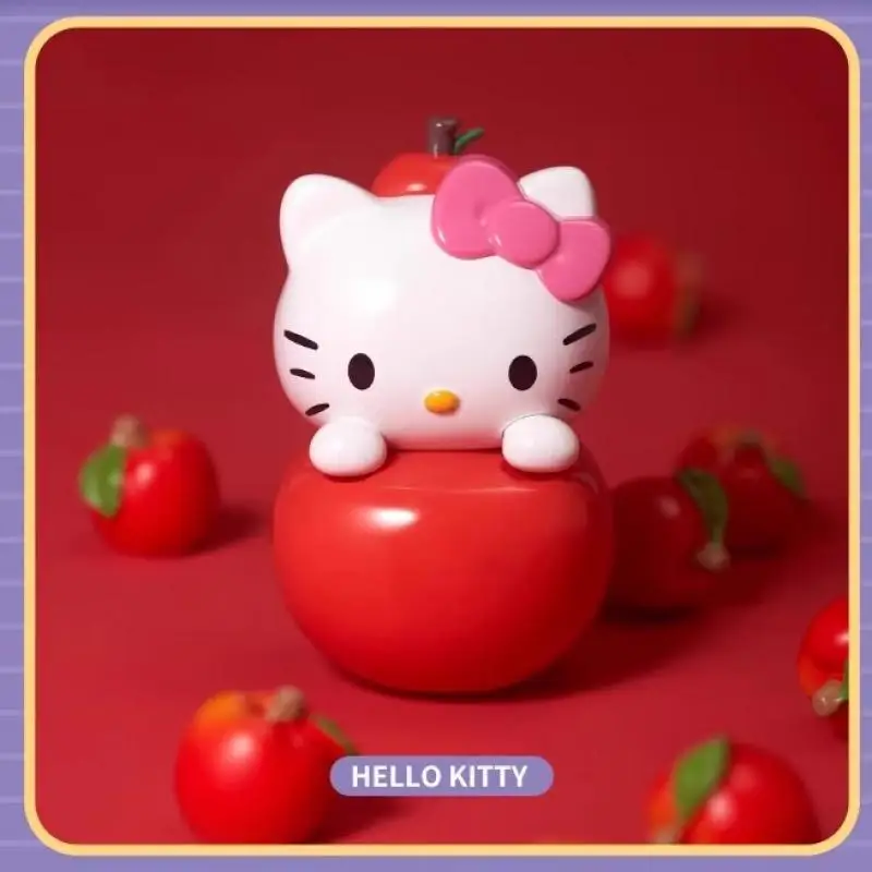 Sanrio Kuromi Kawaii Hello Kitty Blind Box Handmade Exquisite Desktop Ornament Fruit Sandwich Doll Toy Souvenir Birthday Gift