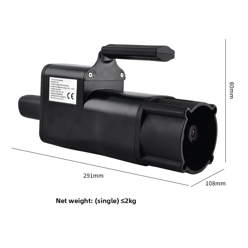CHAdeMO To NACS DC Adapter 300KW 400KW IP65 IP67 DC Fast Charger Connector In-Stock EV Charging Converter Car Charger Adapter