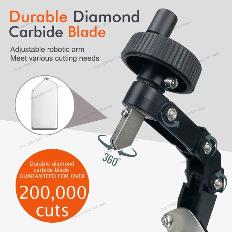 For Glass Bottle Cutting Tool, Second-generation Handwheel Wine Bottle Cutting Kit, Stainless Steel Material