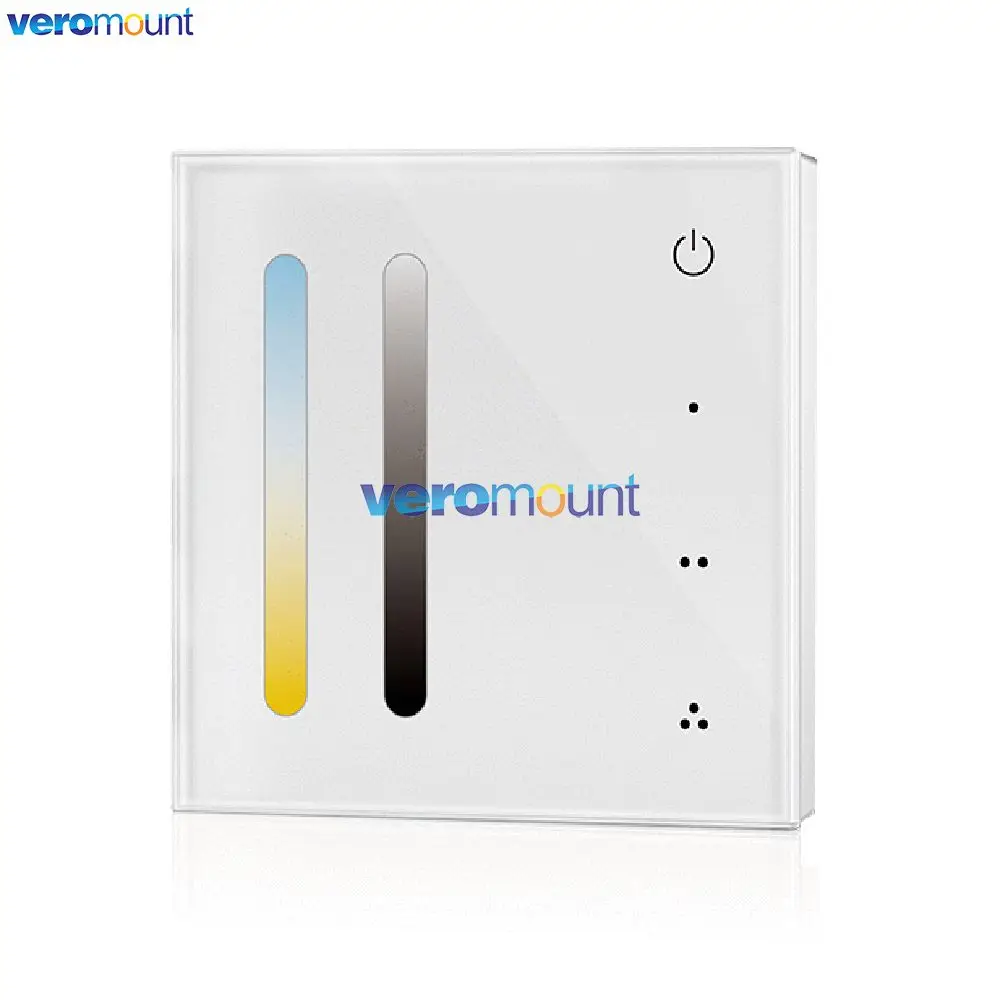 1 4Zone 2.4G Wireless RF Color Temperature Panel Remote PB2-C PF2(G) T12 T12-1 T22 T22-S TW2 TW2-4 TL2 RK2 for Skydance Control