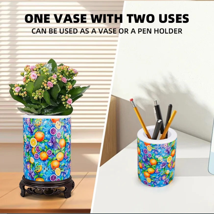 

84 Curved Plastic Puzzle 3D Puzzlef Flower Vase Flower Arrangements 90 Pieces 3D Art Puzzle Vase Housewarming Gift DIY Arts