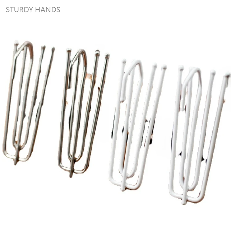 50pcst verdickter Eisen vorhang haken vierzackiger Haken koreanischer Stil Schnalle S-Haken Fenster dekoration Hardware-Zubehör