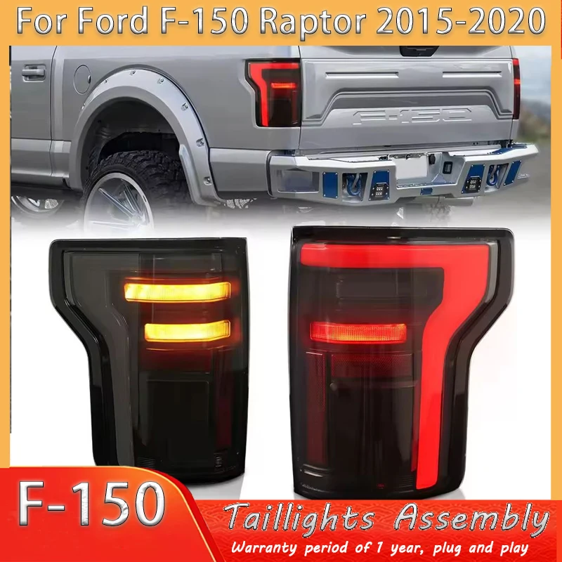 

Автомобильные аксессуары для Ford F150 Задний фонарь 2015 2016 2017 2018 2019 2020 F150 Задний фонарь Задний DRL Противотуманный тормозной сигнал поворота заднего хода