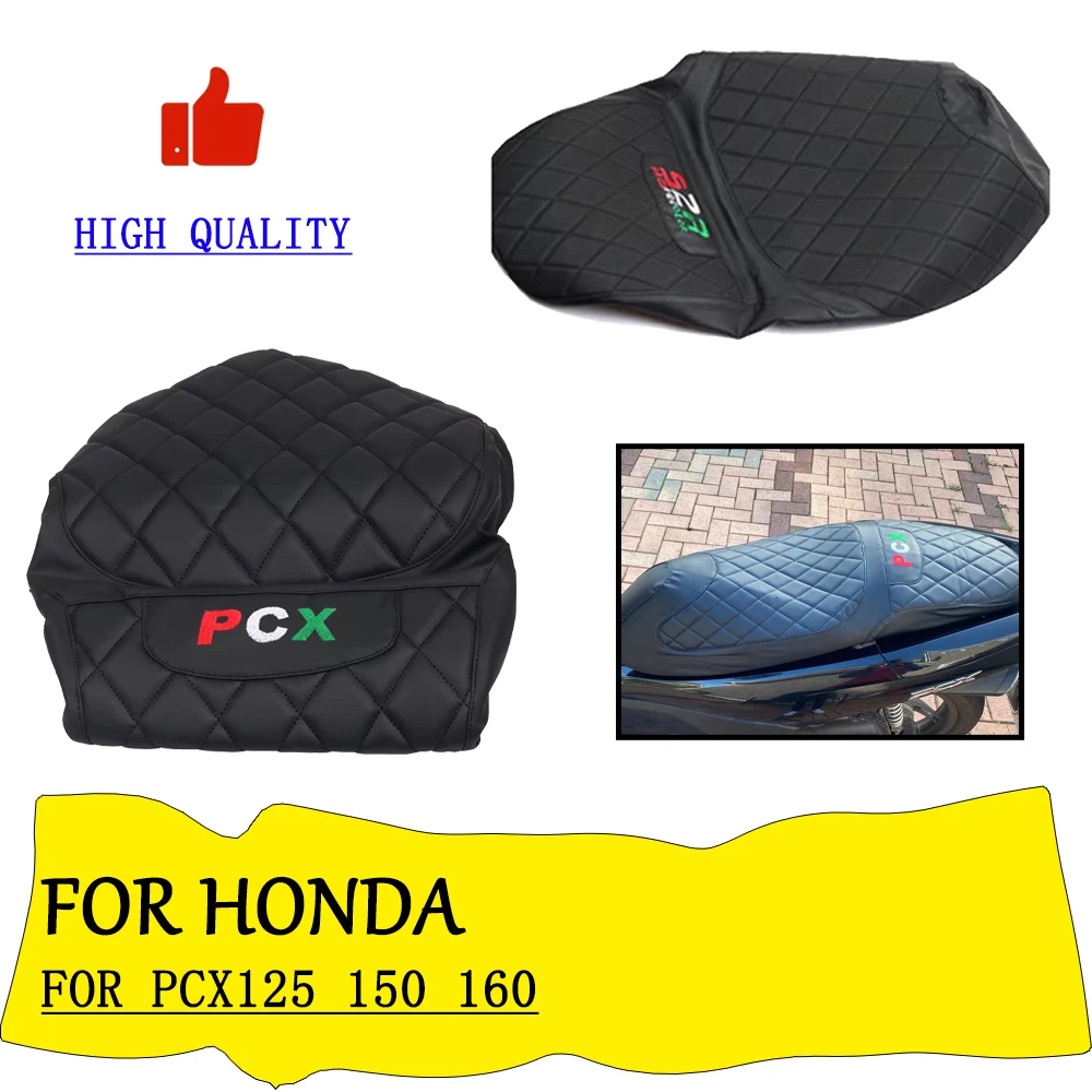 

Seat Cover Protective Cover For HONDA PCX125 PCX150 PCX160 PCX 160 125 150 Motorcycle Accessories Puleather Seat Cushion Cover