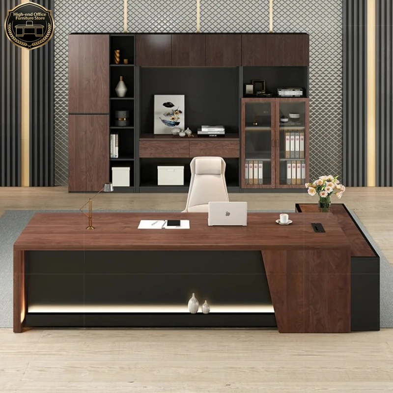 Corner Storage Office Desk Standing European Floor Computer Desks Furniture Modern Table Storage Drawer Organizer Under Desk