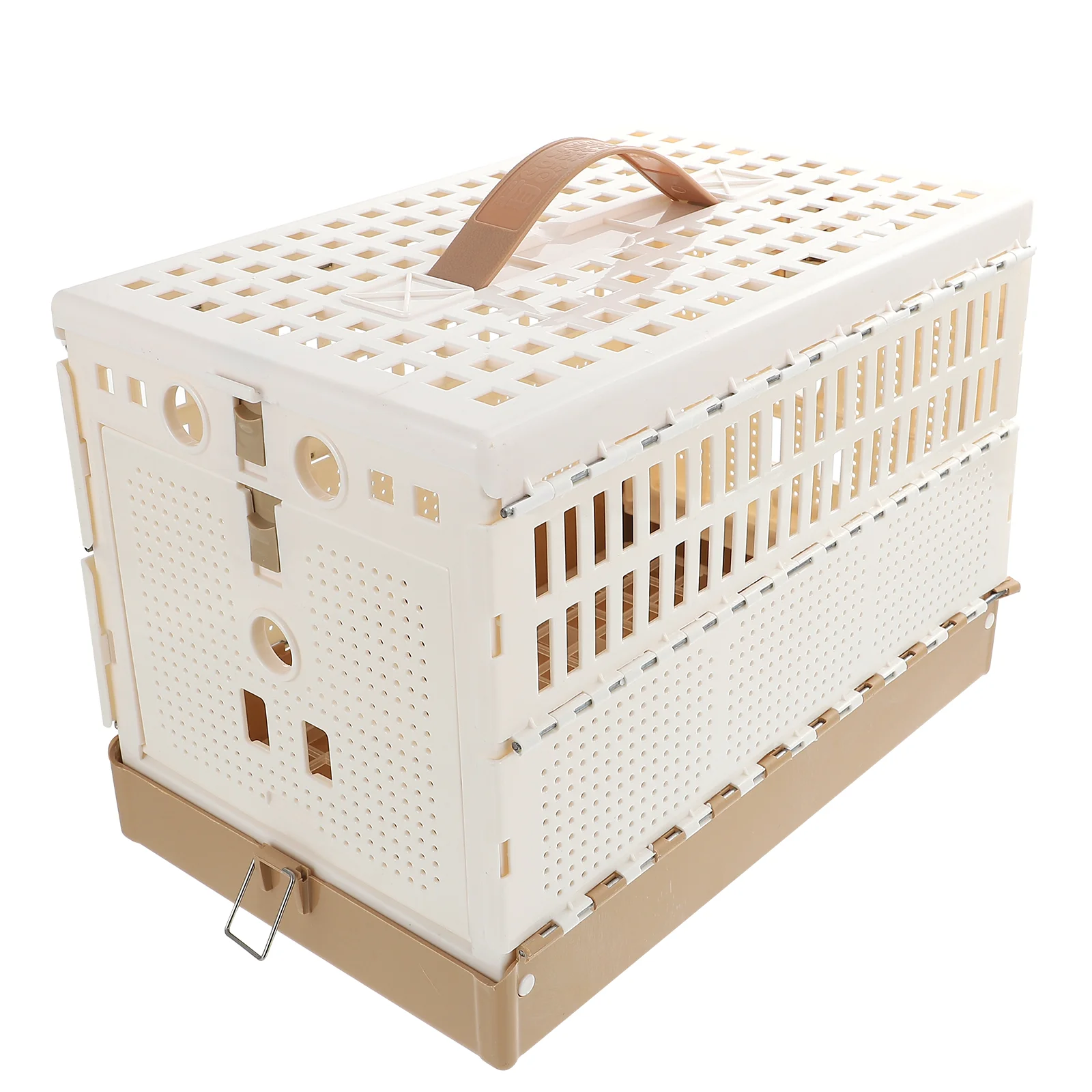 English title: Bird Cage Birds Cage Plastic Pigeon Cage Portable Foldable Transportation Poultry Cage Bird Hunting Cage Pigeon