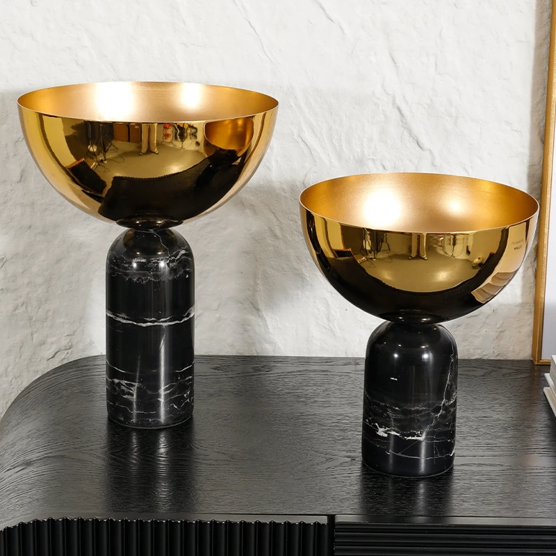 

Fruit Bowl Modern Home Decor Ornament For Living Room Studio Display Elegant Table Centerpiece Decoration Accessories