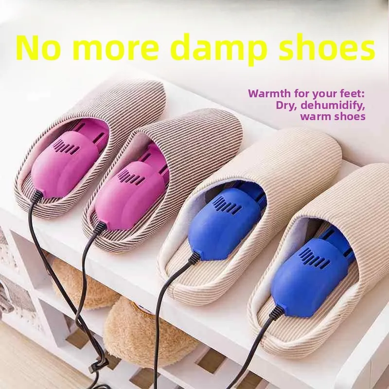 

Home Use Shoe Dryer Deodorant Antibacterial Student Dormitory Moisture Removal Quick Dry Shoe Warmer Footwear Care Appliance
