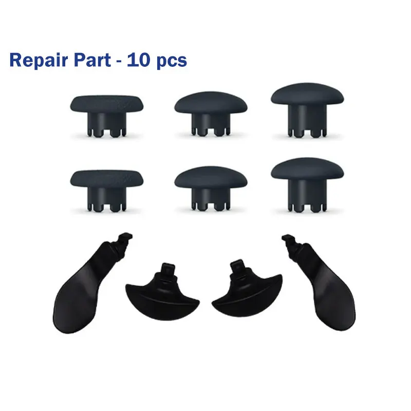 1 مجموعة استبدال Thumbsticks غطاء البلاستيك المعادن المقود غطاء عصا التحكم غطاء ل PS5 DualSense حافة تحكم سهلة التركيب #4