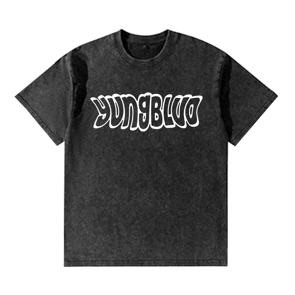 Yungblud Lowlife Album Logo Washed T Shirts Men Women Clothing
