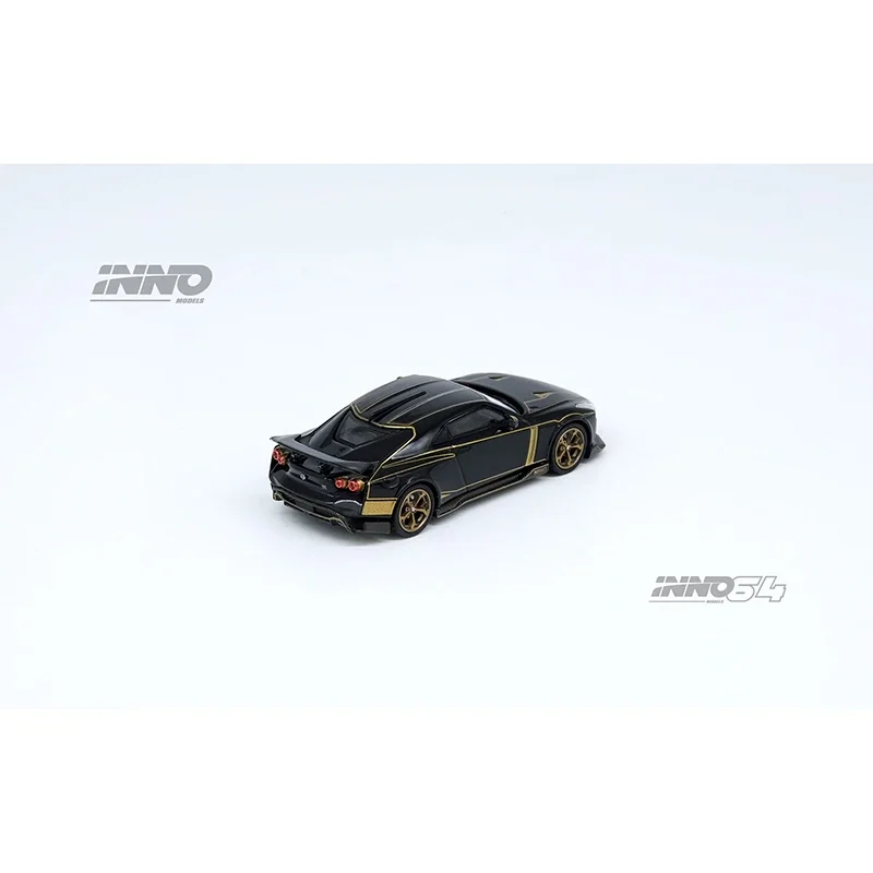 PreSale INNO 1:64 GTR R50 ITALDESIGN Black Diecast Diorama Car Model Collection Miniature Toys