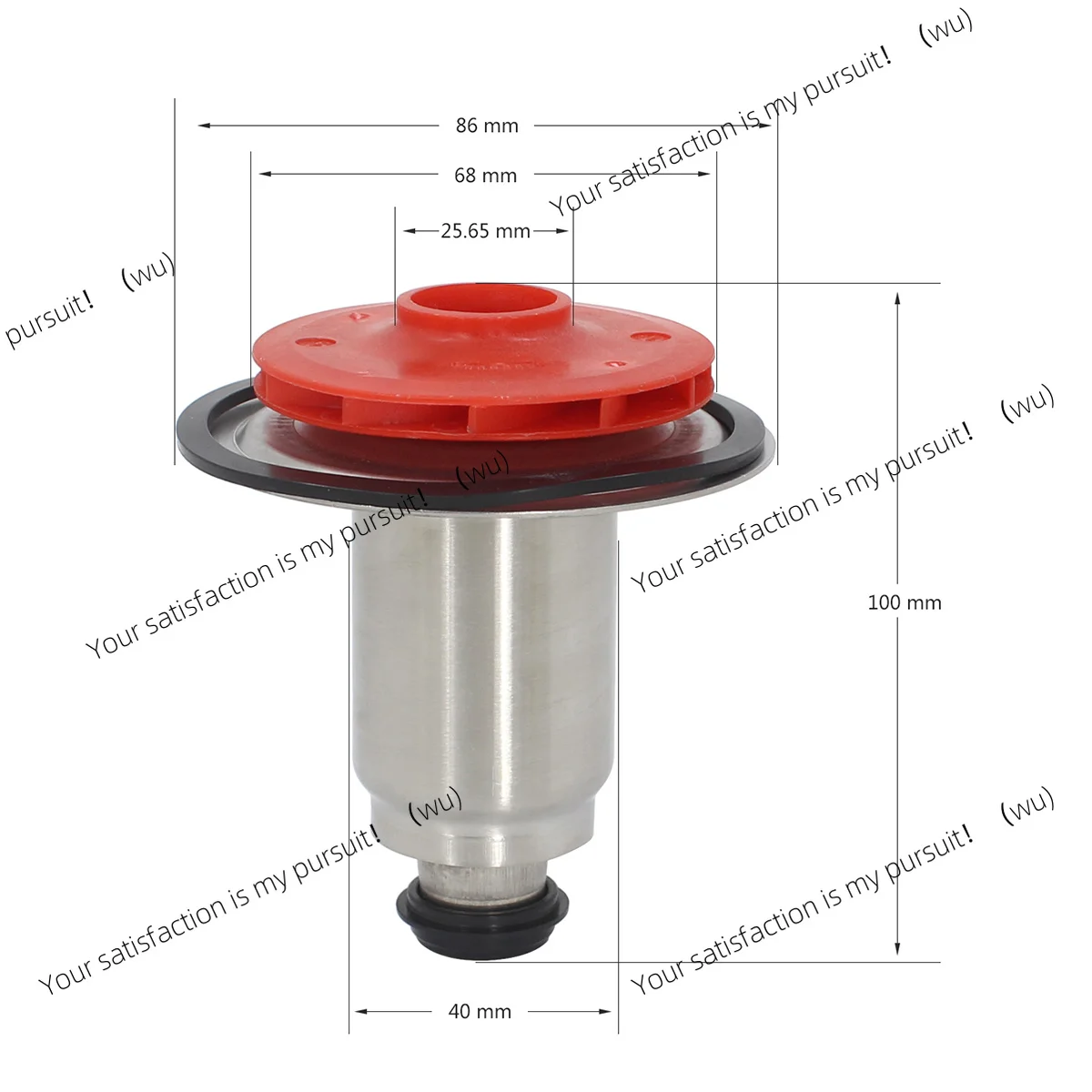 1pcs Gas Boiler Spare Part Water Circulation Pump Motor Rotor Water Leaves for Pump Apply to Power 83W