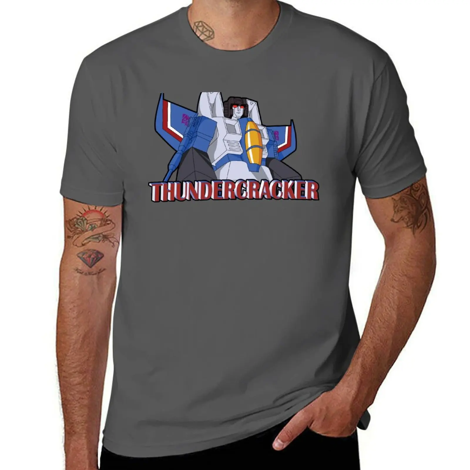 Transformers: Thundercracker T-Shirt custom t-shirts Luxury man graphic shirts Funny t-shirts T-shirt men