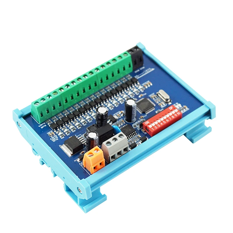 

AoShangMing 16-Channel RS485 Digital Input Module Switch Quantity Data Acquisition 24VDC with Lights Modbus RTU Communication