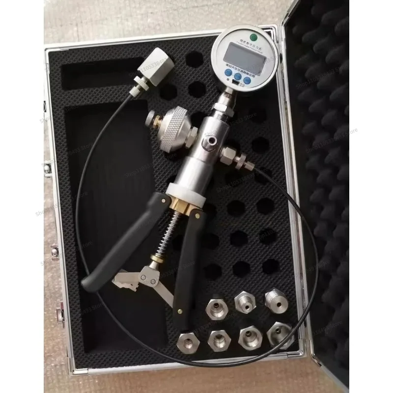 For Hand-held Pressure Calibrator, Hand-pinched High-pressure Hydraulic Source, Marine Clamp Type