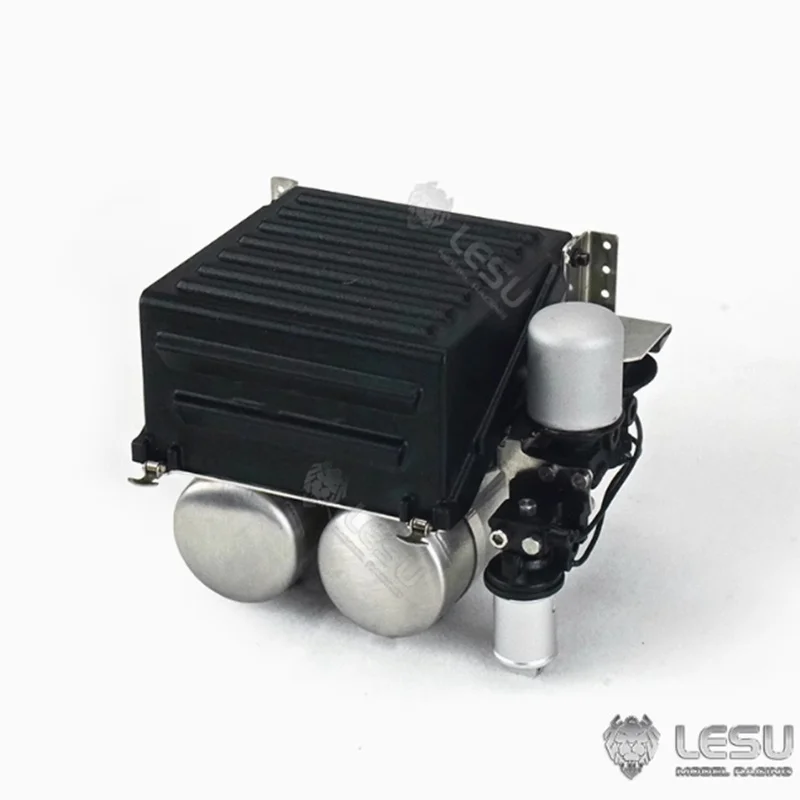 RC 1/14 Mud Truck FE/VM Batteriekasten und Benzintank Modifikation für Tamiya Muldenkipper für SCANIA MAN VOLVO Tripper Truck DIY-Teile – Detail 4