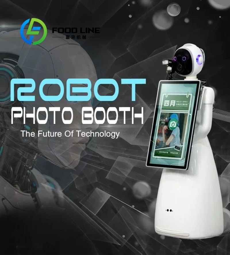Multi Functional Photo Robot High Definition Shooting Equipment Interactive For Tourist Attraction Store And Brand Activity