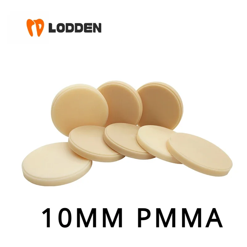 10MM Dental PMMA Monolayer For Dental Lab Materials Preshade Monochrome Resin Disc CAM/CAD VITA 16 Color 98mm Dentist Materials