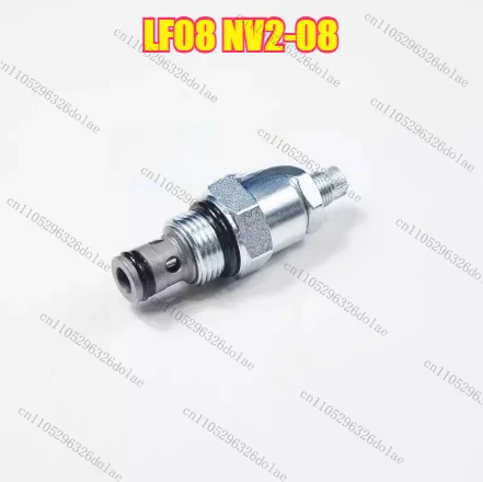 1pcs Threaded Insert Flow Adjustment Bidirectional Throttle Valve LF08 NV2-08 Hydraulic Valve